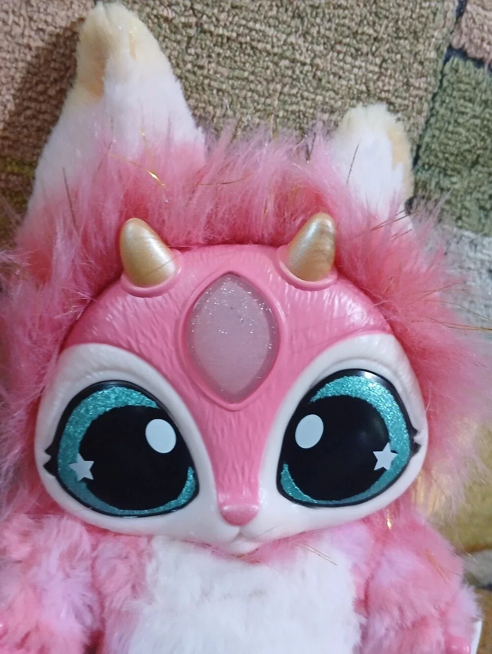 Magic Mixies Pink Magical Misting Interactive 8” Pink PlushLight Sound Work